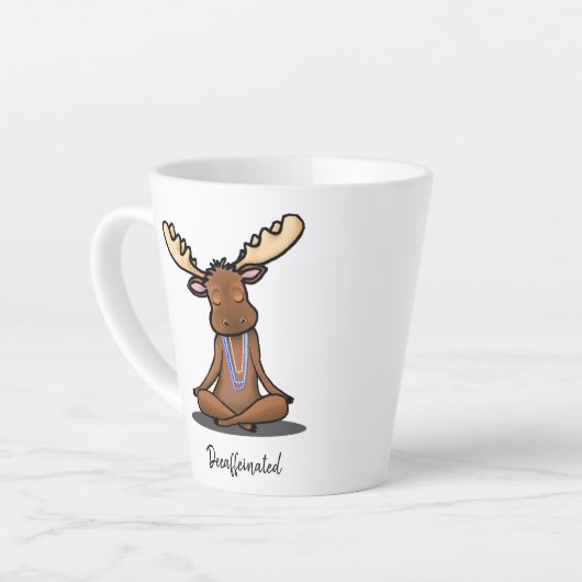 Decaffeinen Moose Latte Mok (Linkerhoek)