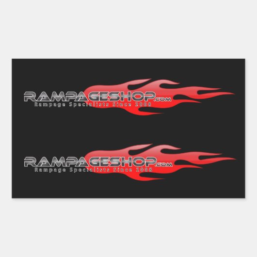 Decal / Sticker - Medium zwart x 8 (Voorkant)