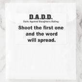 Decal van DADD Toolbox Rechthoekige Sticker (Tas)