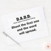 Decal van DADD Toolbox Rechthoekige Sticker (Envelop)