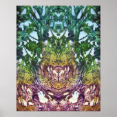 Decalcomanische brainstorm poster (Voorkant)