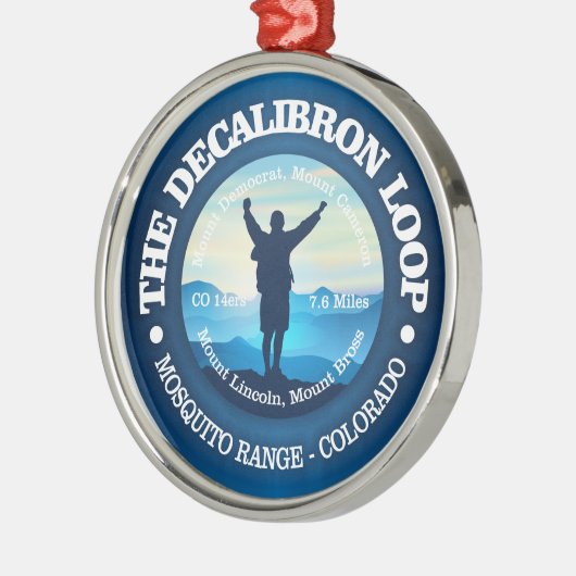 Decalibron Loop Metalen Ornament (Links)