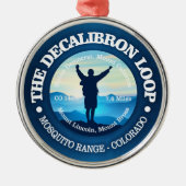 Decalibron Loop Metalen Ornament (Voorkant)