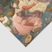 Decameron door John William Waterhouse Tissuepapier (Detail)