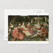 Decameron van John William Waterhouse (1916) Briefkaart (Voorkant / Achterkant)