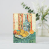 Decanter en Lemons Vincent van Gogh Briefkaart (Staand voorkant)