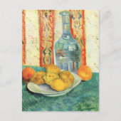 Decanter en Lemons Vincent van Gogh Briefkaart (Voorkant)
