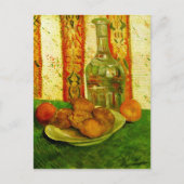 Decanter Lemons en Bord Van Gogh Fine Art Briefkaart (Voorkant)