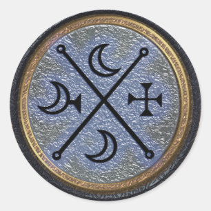 decarabie ronde sticker