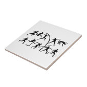 Decathlon Tegeltje (Zijkant)