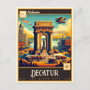 Decatur, Alabama    Briefkaart