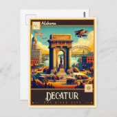 Decatur, Alabama | Briefkaart (Voorkant / Achterkant)