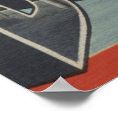 Decatur, Alabama - Grote lettertjes Poster (Hoek)