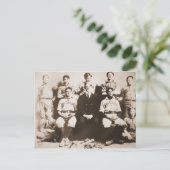 Decatur-honkbalteam Briefkaart (Staand voorkant)