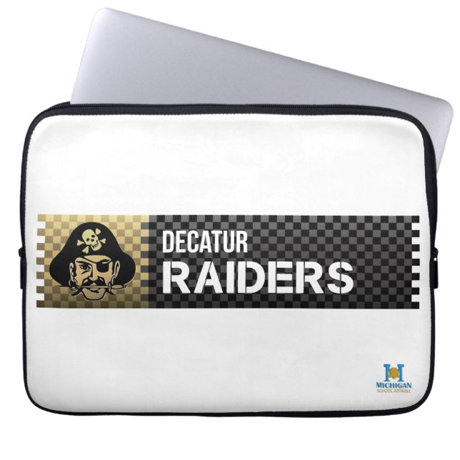Decatur Raiders #2 Laptop Sleeve (Voorkant)