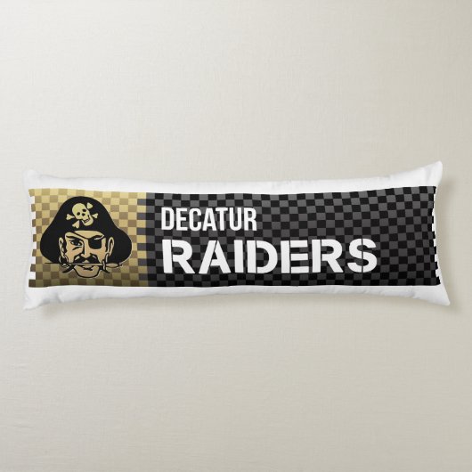 Decatur Raiders #2 Lichaamskussen (Achterkant)