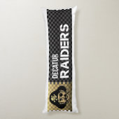 Decatur Raiders #2 Lichaamskussen (Achterkant (Verticaal))