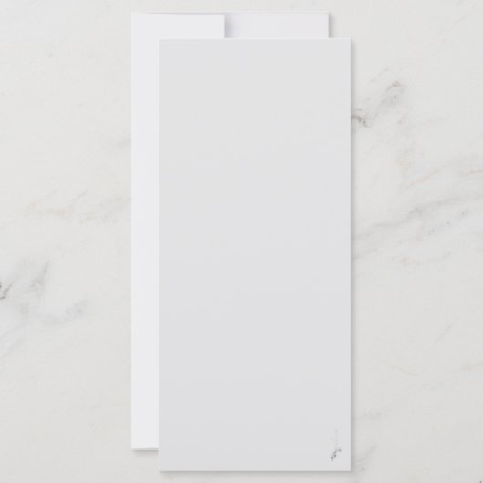 Decay - Gothische Uitnodiging & Wenskaart (Achterkant)