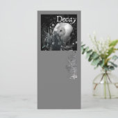 Decay - Gothische Uitnodiging & Wenskaart (Staand voorkant)
