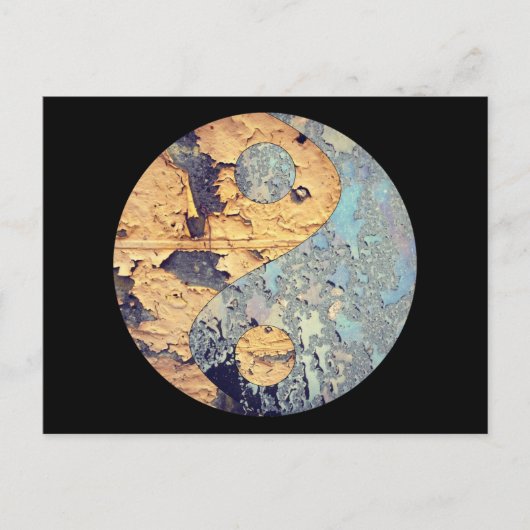 Decay Yin Yang Briefkaart (Voorkant)