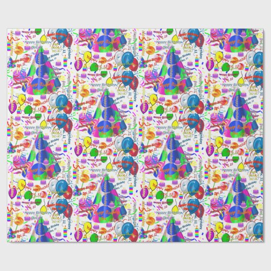 December, 11 september Gift Wrapping Paper Cadeaupapier (Vlak)