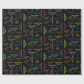 December, 15 september Gift Wrapping Paper Cadeaupapier (Vlak)