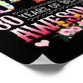 december 1942 80e verjaardag 80 jaar Geweldige Flo Poster (Hoek)