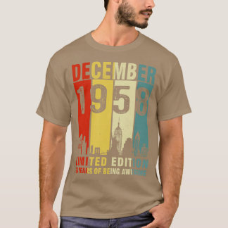 December 1958 Limited Edition 64 jaar AW T-shirt