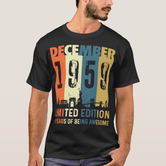 December 1959 Beperkte Uitgave 60 van de Dag van d T-shirt (Voorkant)