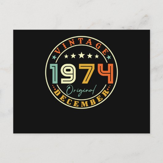  december 1974 briefkaart (Voorkant)