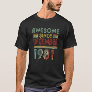 december 1981 38 jaar oud 38 jaar oud Decorati T-shirt