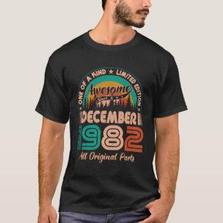 December 1982 Geweldige sinds december 1982 T-shirt