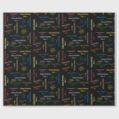 December, 1 cadeaupapier voor thuisdag (Vlak)