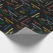 December, 1 cadeaupapier voor thuisdag (Hoek)