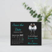 December 2009 Save the Date, Aankondiging van de b (Staand voorkant)