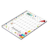 December 2022 - Agenda Happy Birthday Notitieboek (Linkerzijde)