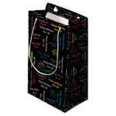 December, 20 september Gift Bag Klein Cadeauzakje (Voorkant Gekanteld)
