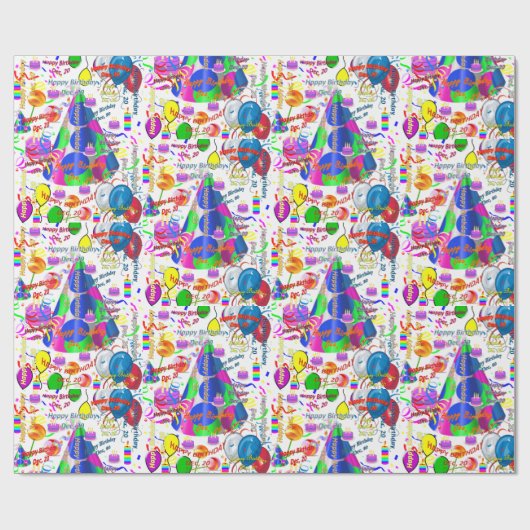 December, 20 september Gift Wrapping Paper Cadeaupapier (Vlak)