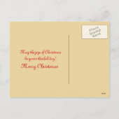 December 25 - wenskaart kerst met jaartallen feestdagenkaart (Achterkant)