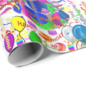 December, 30-jarige cadeaupapier (Rol Hoek)