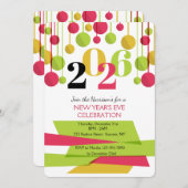 December 31st Party Invitation (2) Kaart (Voorkant / Achterkant)