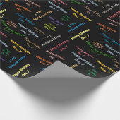 December, 7-dag cadeaupapier voor cadeautjes (Hoek)