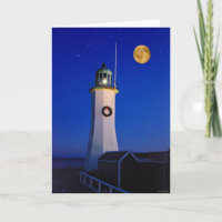 December avond bij Scituate Light