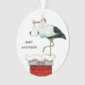 December Baby 2024 Keepsake Ornament (voorkant)