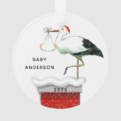 December Baby Aandenken Ornament (achterkant)