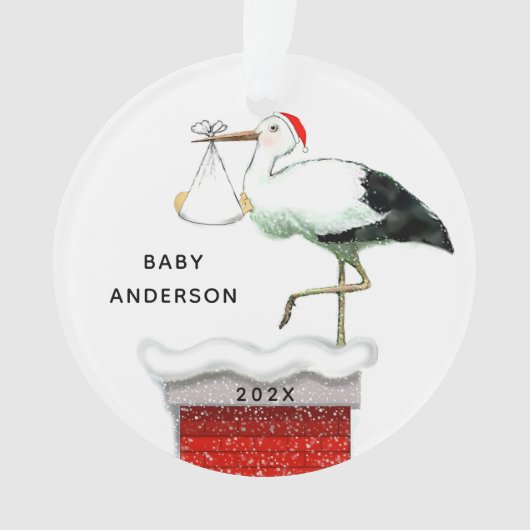 December Baby Aandenken Ornament (voorkant)