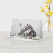 December bij Licht Scituate Kaart (Gele Bloem)