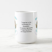 December Birthstone Angel Brunette Koffiemok (Center)