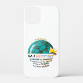 December Birthstone Turquoise Graphic Case-Mate iPhone Case (Achterkant)