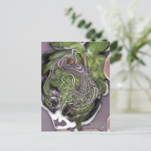 december briefkaart (Staand voorkant)